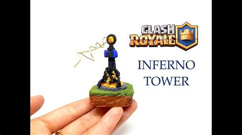 DIY Clash Royale Inferno Tower - Polymer clay tutorial