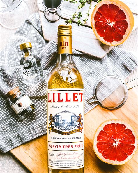 Recipe: Lillet Blanc grapefruit & thyme cocktail | Recipe | Grapefruit ...