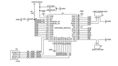 Esp32 Wroom Schematic