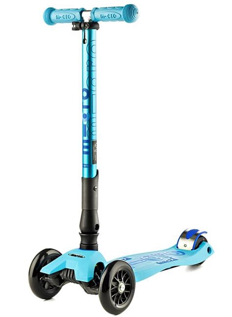 Maxi Micro scooter Deluxe Foldable - Blue | Free Shipping - Micro Step