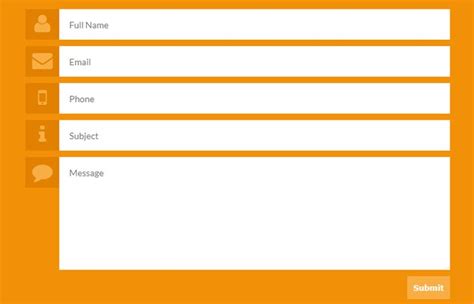 Creating Simple HTML5 Contact Form with HTML5 Validation