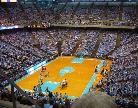 The Dean Smith Center, a multi-purpose arena, situated in Chapel Hill ...