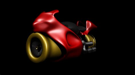 3D Modelling - Jet Bike on Behance