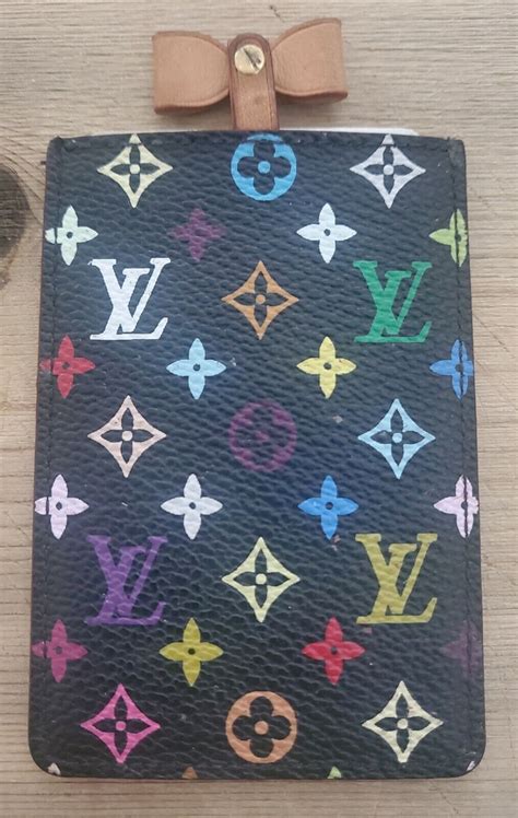 Louis Vuitton Authentic Monogram MULTICOLORE Noir Etu… - Gem