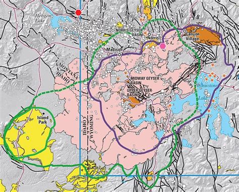 Yellowstone is a Volcano (more specifically, a Supervolcano)