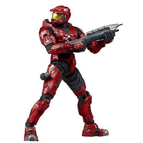 McFarlane Halo Series 1 Spartan Soldier MARK VI Action Figure [Red ...