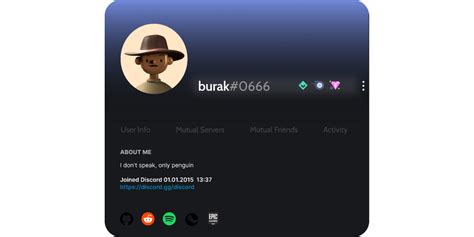 Discord New Profile | Figma