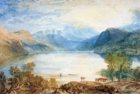 Hand Painted J. M. W. Turner Paintings Mountain Landscape - Etsy Australia