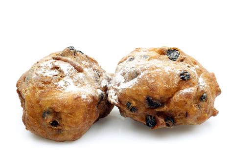 Powdered Dutch oliebollen stock photo. Image of powdered - 12349214