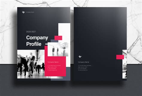 Company Profile Template Free - Unsell.Design | Blog Hồng