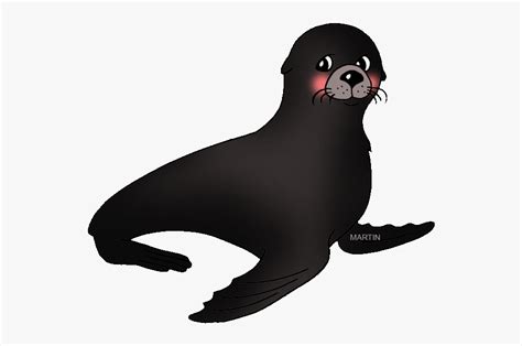 Seal Clapping Clip Art