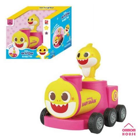 Pinkfong Baby Shark Push and Go Train Car Pull Back Vehicle Toy | eBay ...