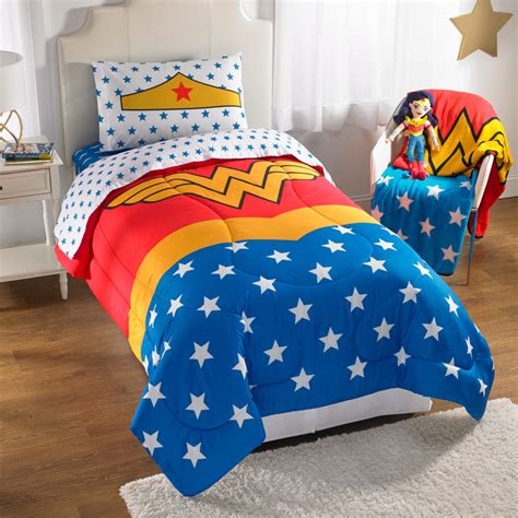 wonder woman bed sheets