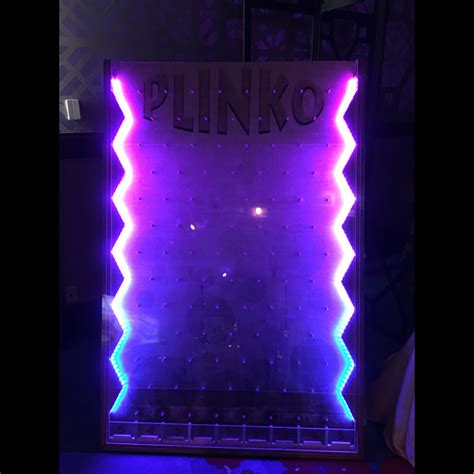 Giant LED Plinko Game - Party Pals