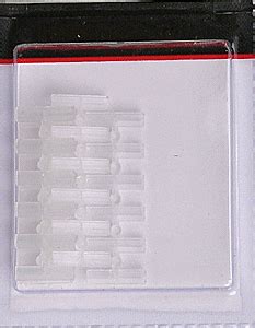 Atlas - Code 83 Plastic Insulating Rail Joiners - pkg(24) - 150-552