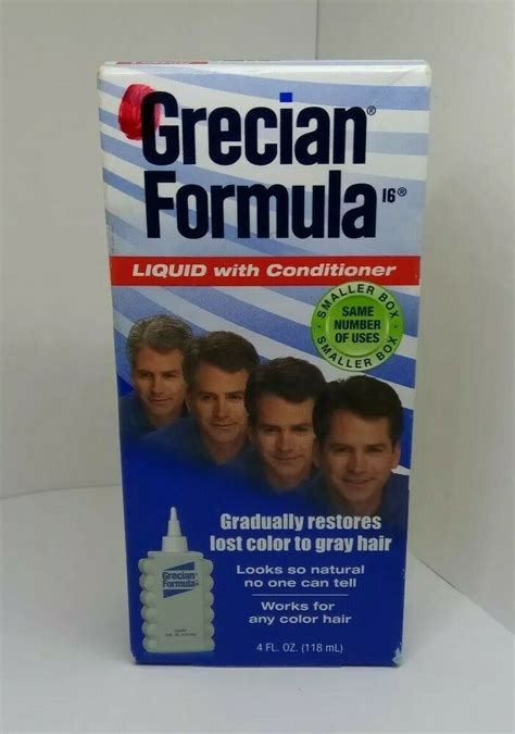 Original Grecian Formula Liquid with Conditioner Lead ACETATE 4 oz New ...