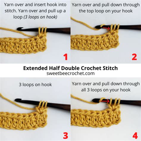 Half Double Crochet Vs Double Crochet