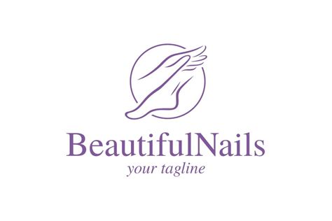 Beautiful Nails Logo | Branding & Logo Templates ~ Creative Market