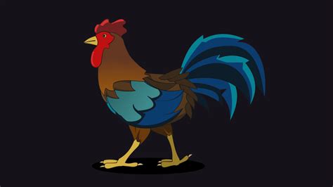 Justine - Rooster Animation