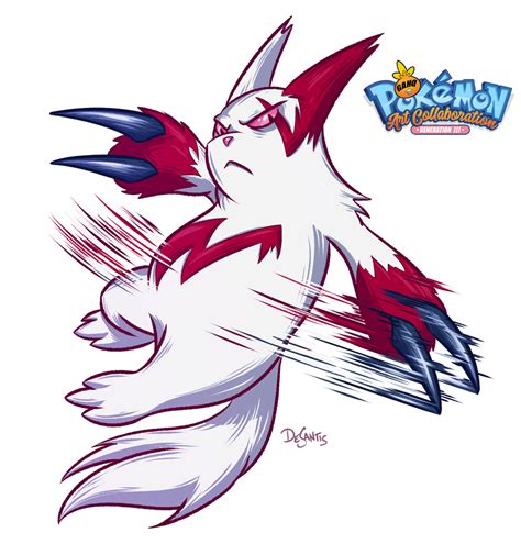 Pokemon Generation III Art Tribute: Zangoose | Game-Art-HQ