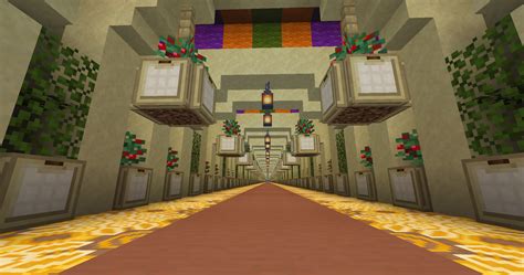 A Hallway : r/Minecraft