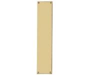 Flat Brass Finger Plates | World of Brass