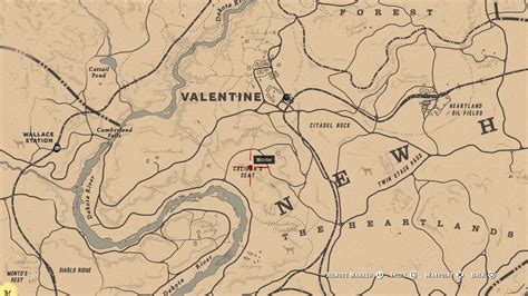 East Watsons Treasure Map Rdr2 - Red Dead Redemption 2 Online "east ...