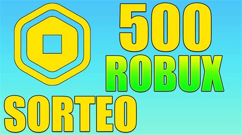 Sorteo *500*🤑 ROBUX | ROBLOX | Bhance - YouTube