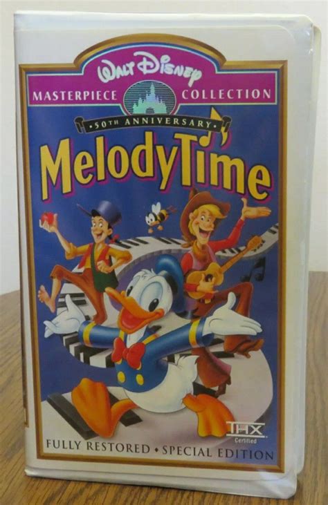 Melody Time 1998 VHS | Disney, Disney gif, Disney treasures