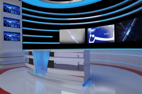 AL WATAN - TV SET :: Behance