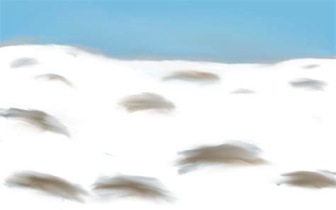 Snowy field by Millish on DeviantArt