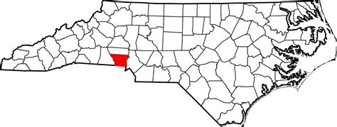 File:Map of North Carolina highlighting Gaston County.svg - Wikimedia ...