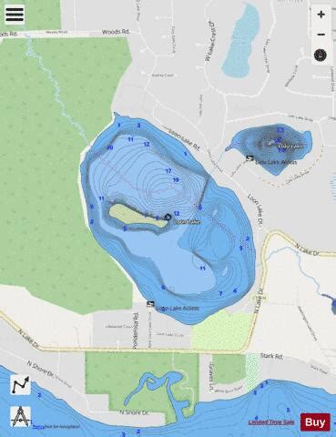 Loon Lake Fishing Map | Nautical Charts App