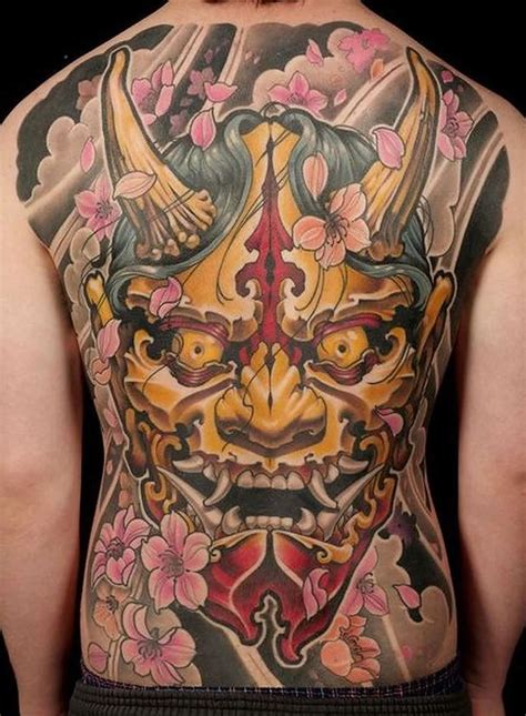 Samurai Oni Mask Tattoo Design - Best Design Idea