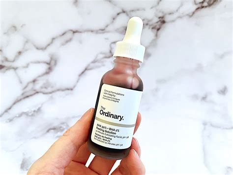 How To Use The Ordinary AHA 30% + BHA 2% Peeling Solution - A Beauty Edit