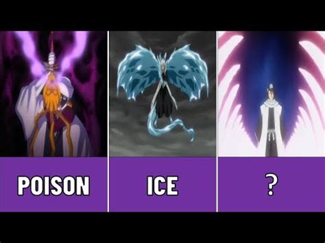 All Zanpakuto types | Bleach anime - YouTube