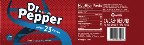 Dr.Pepper bottle label redesign by BilltJoe on DeviantArt