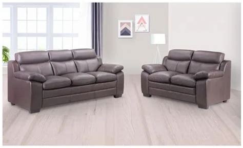 Damro Proxima Genuine Leather 5 Seater Sofa Set for Home at Rs 92000 ...