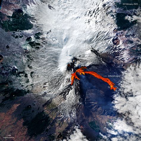 ESA - Etna erupts