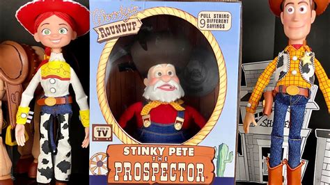 DISNEY PIXAR TOY STORY STINKY PETE THE PROSPECTOR WOODY-WOODY'S ROUNDUP ...