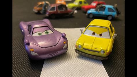 DISNEY PIXAR CARS 2 FRED FISBOWSKI & HOLLEY SHIFTWELL 2 PACK - YouTube