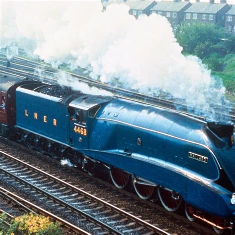 Mallard is the holder of the world speed record for steam locomotives ...