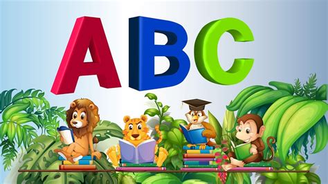 ABC Song | abcd alphabet songs | abc songs for children - 3d abc ...