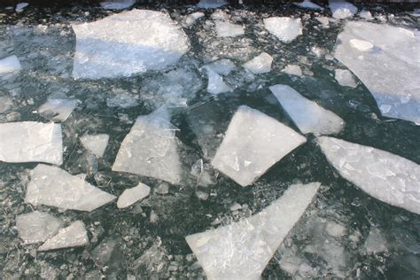 Crack Ice In The Lake Free Stock Photo - Public Domain Pictures