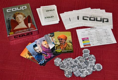 Coup card game review - The Board Game Family