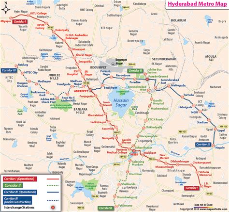 Hyderabad Metro Map