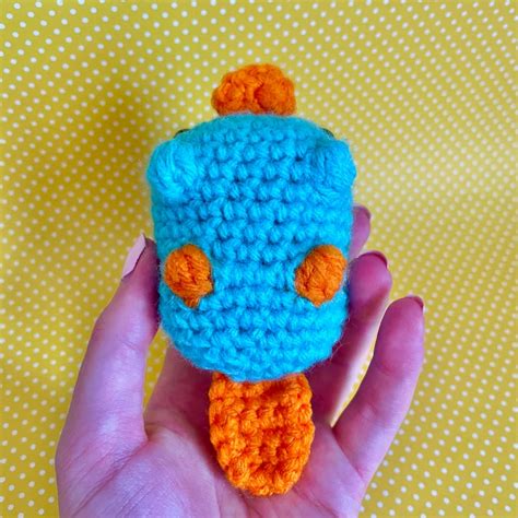 Crochet Perry the Platypus Amigurumi - Etsy