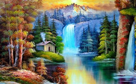 Nature Painting Wallpapers - 4k, HD Nature Painting Backgrounds on ...