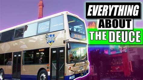 Las Vegas Deuce Bus | The BEST way to get around the strip - YouTube