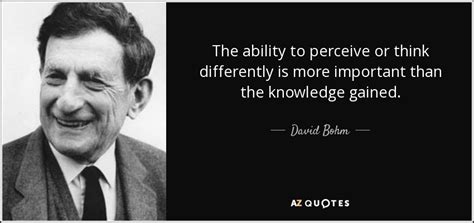 TOP 25 QUOTES BY DAVID BOHM (of 67) | A-Z Quotes